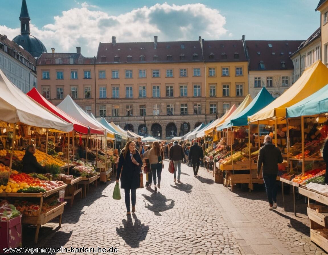 Pyramidenmarkt - Wochenmärkte Karlsruhe